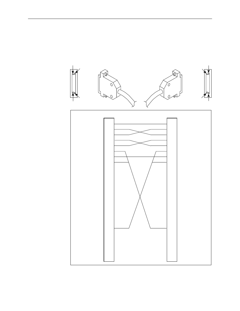 Standard null-modem cable, Standard null modem cable | Paradyne 7612 SNMP DSU User Manual | Page 113 / 126