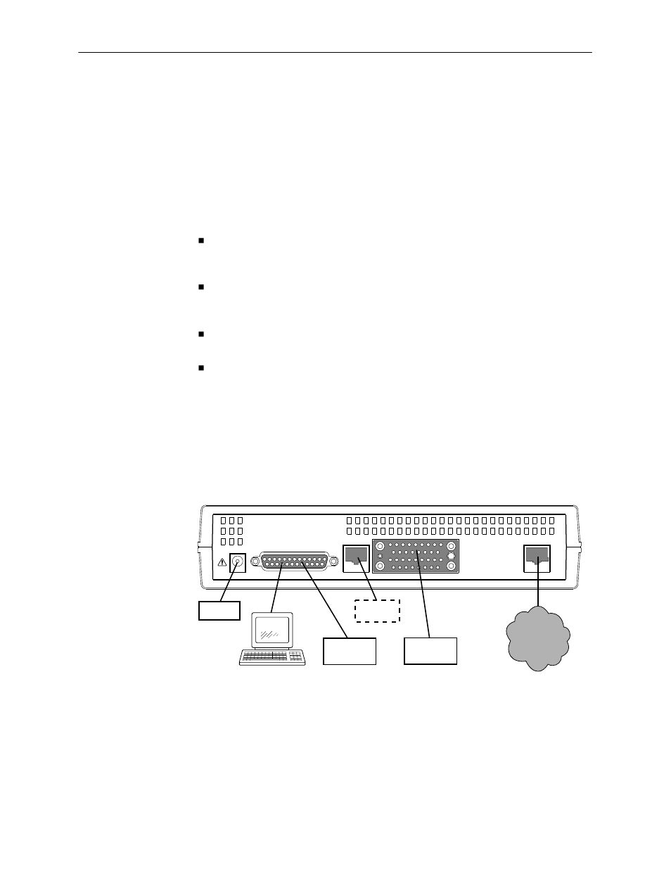 Snmp management capabilities, Management information base (mib) support, Rear panel interface connections | Paradyne 7612 SNMP DSU User Manual | Page 13 / 126