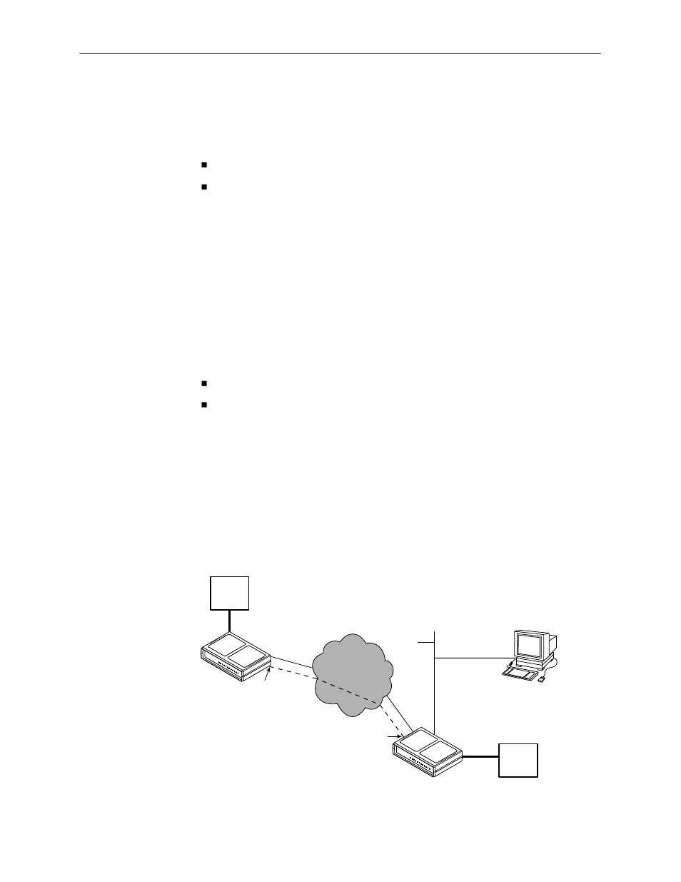 Ip addressing scheme examples, Imc connection – same subnet | Paradyne 7612 SNMP DSU User Manual | Page 35 / 126