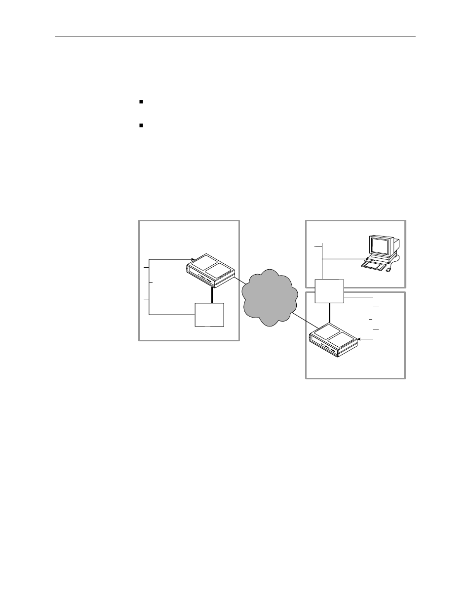Using routers to route dsu management data | Paradyne 7612 SNMP DSU User Manual | Page 36 / 126