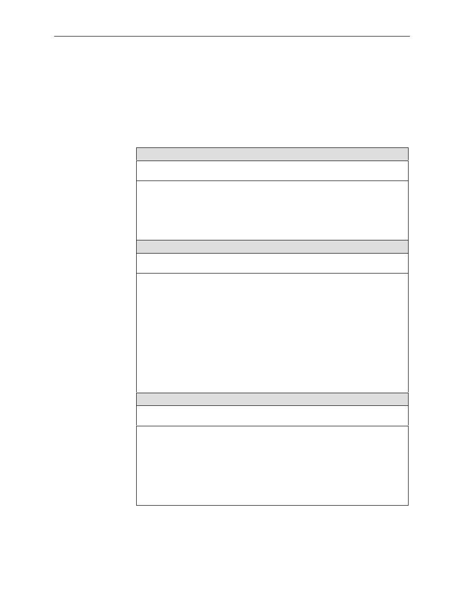 Data port options menu, Able a-3, Data port options | Table a-3 | Paradyne 7612 SNMP DSU User Manual | Page 71 / 126