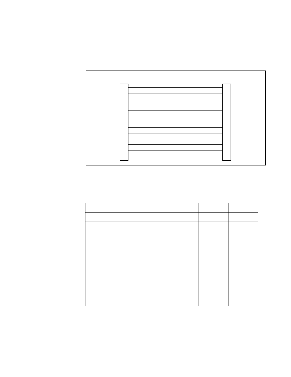 Eia-530-a-to-x.21 cable interface, E-14 | Paradyne 3161 User Manual | Page 236 / 316