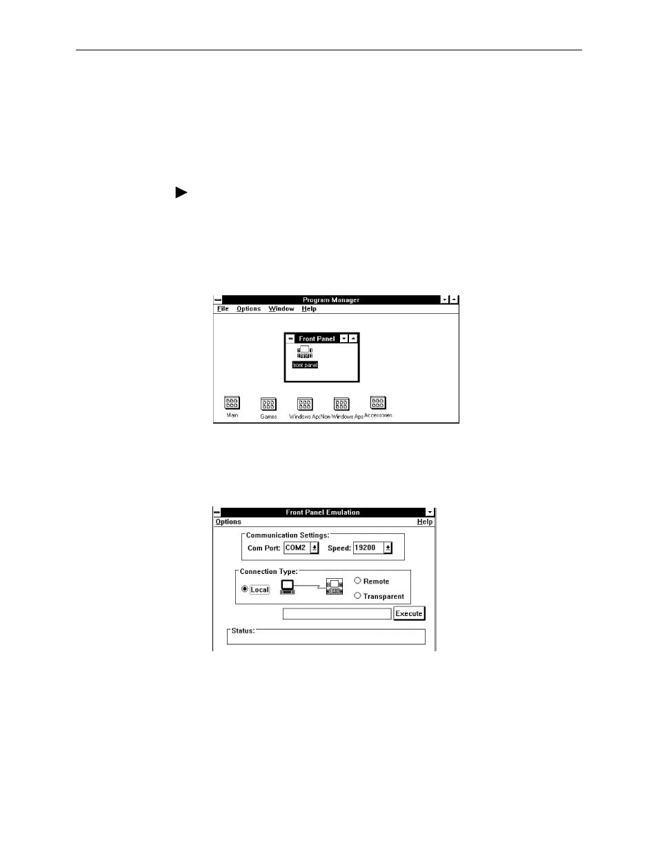 Starting front panel emulation | Paradyne 3161 User Manual | Page 283 / 316