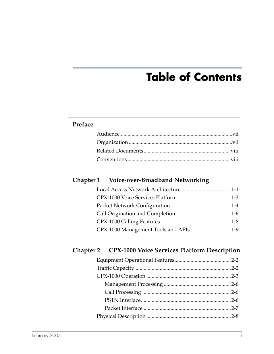 Paradyne Jetstream CPX-1000 User Manual | Page 5 / 160