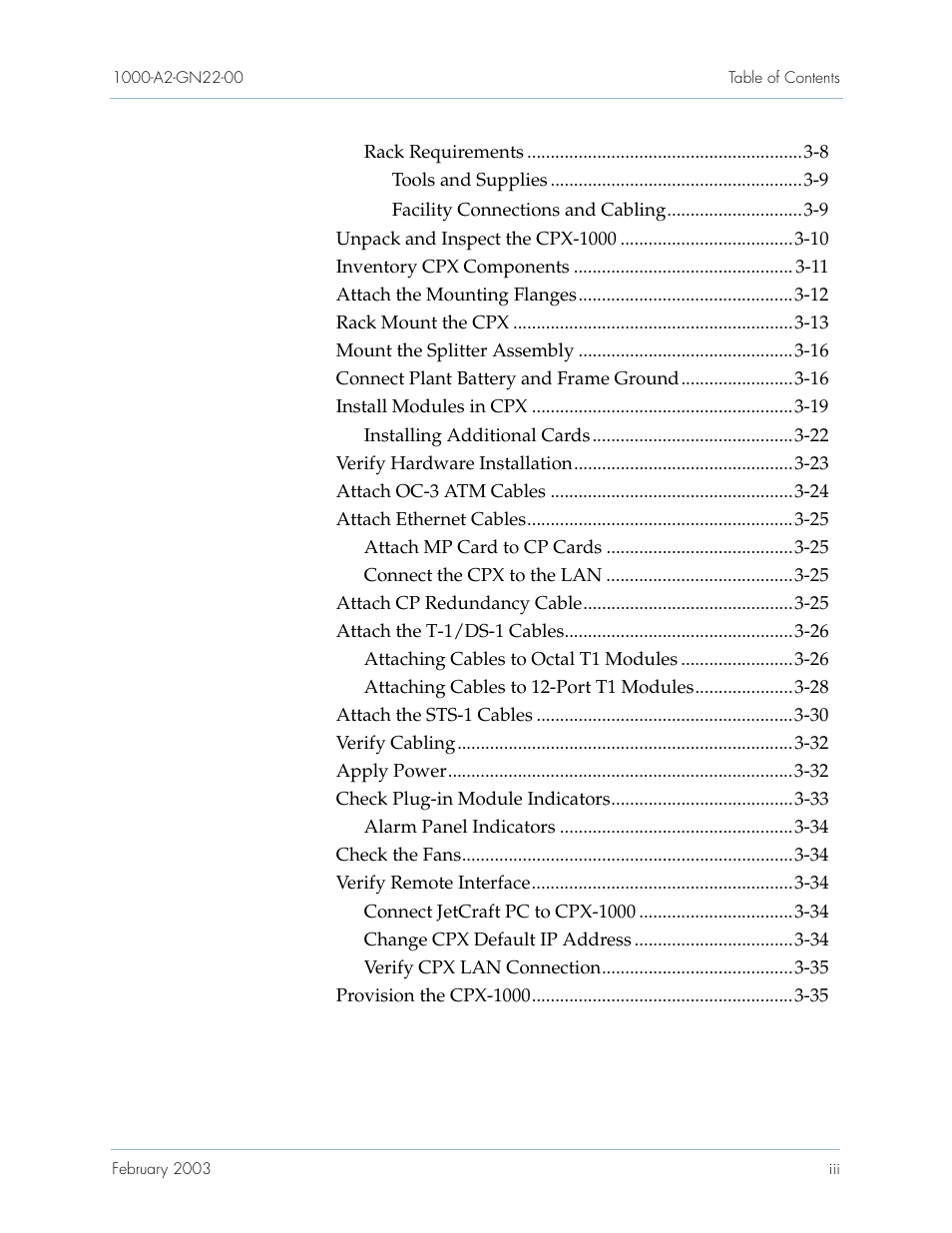 Paradyne Jetstream CPX-1000 User Manual | Page 7 / 160