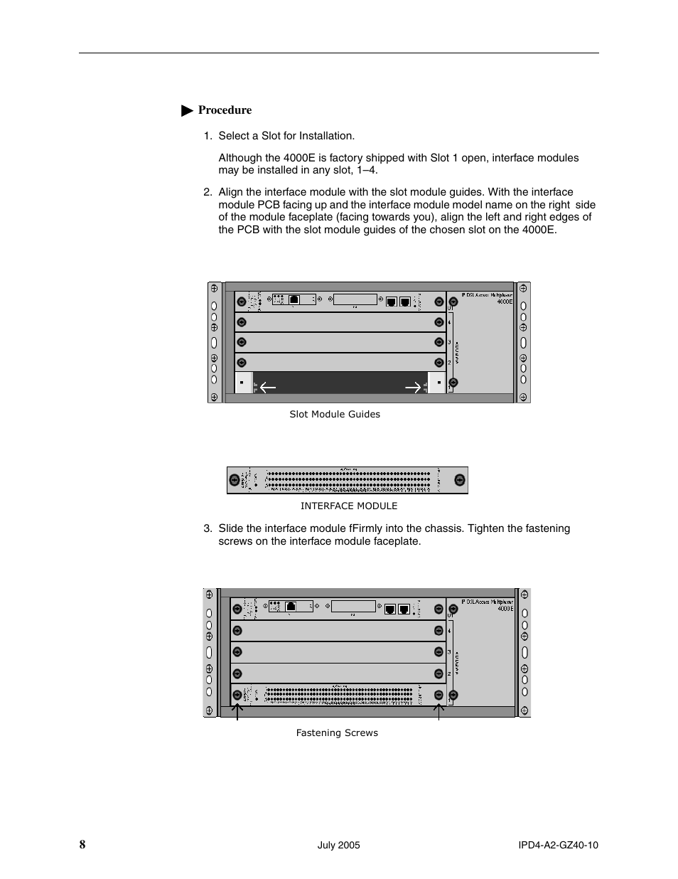 Paradyne IP Broadband Loop Carrier 4000E User Manual | Page 8 / 20