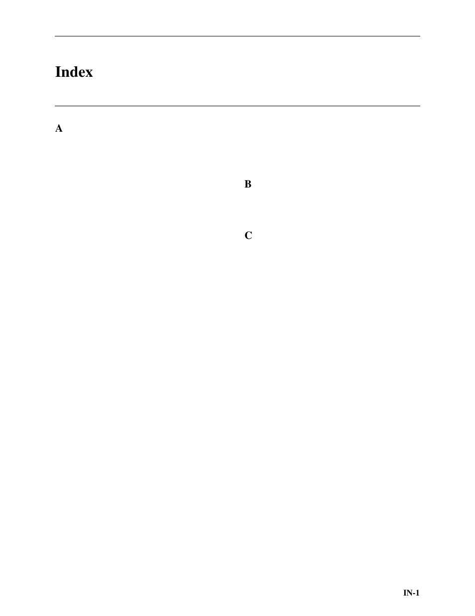 Index | Paradyne Hotwire ATM Line Cards 8385 User Manual | Page 127 / 132