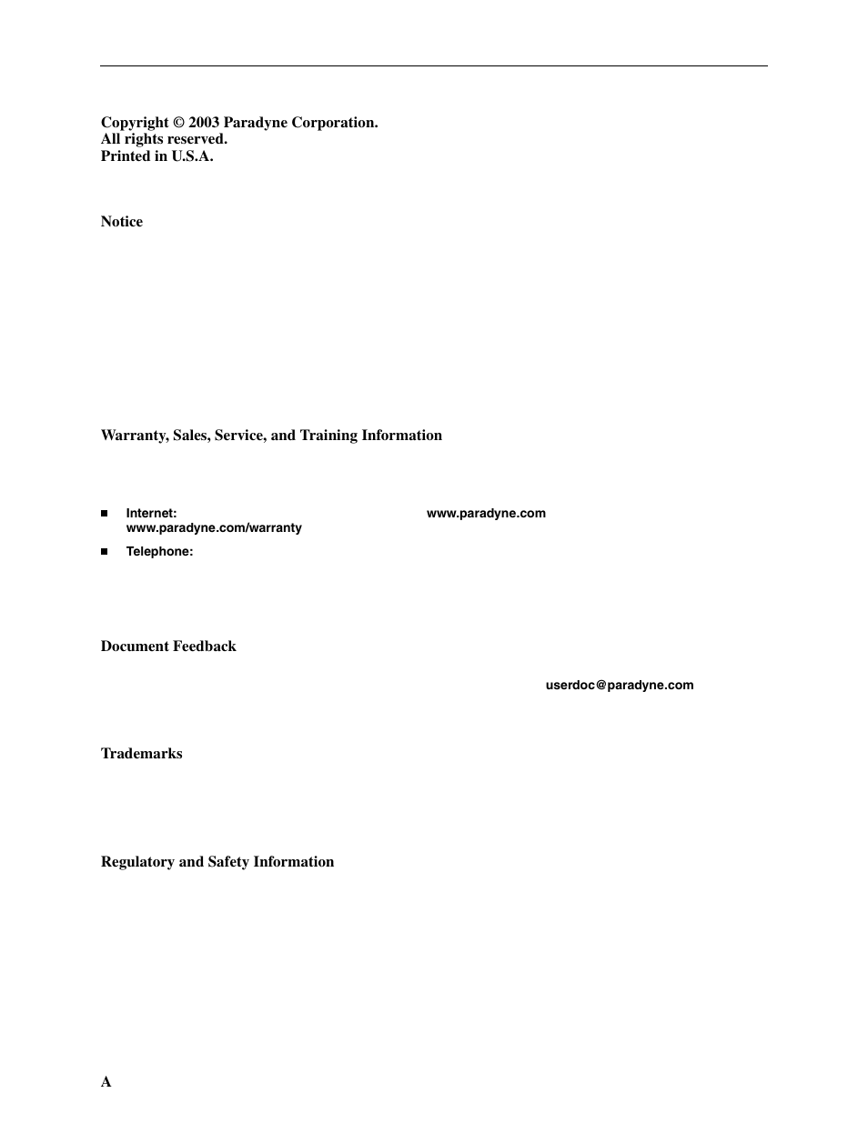 Paradyne Hotwire ATM Line Cards 8385 User Manual | Page 2 / 132