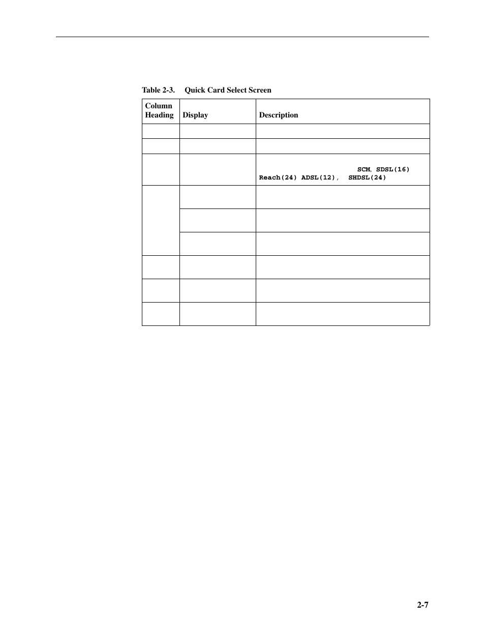 Paradyne Hotwire ATM Line Cards 8385 User Manual | Page 21 / 132