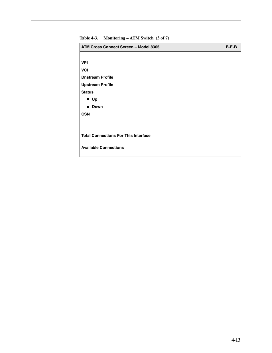 Paradyne Hotwire ATM Line Cards 8385 User Manual | Page 79 / 132