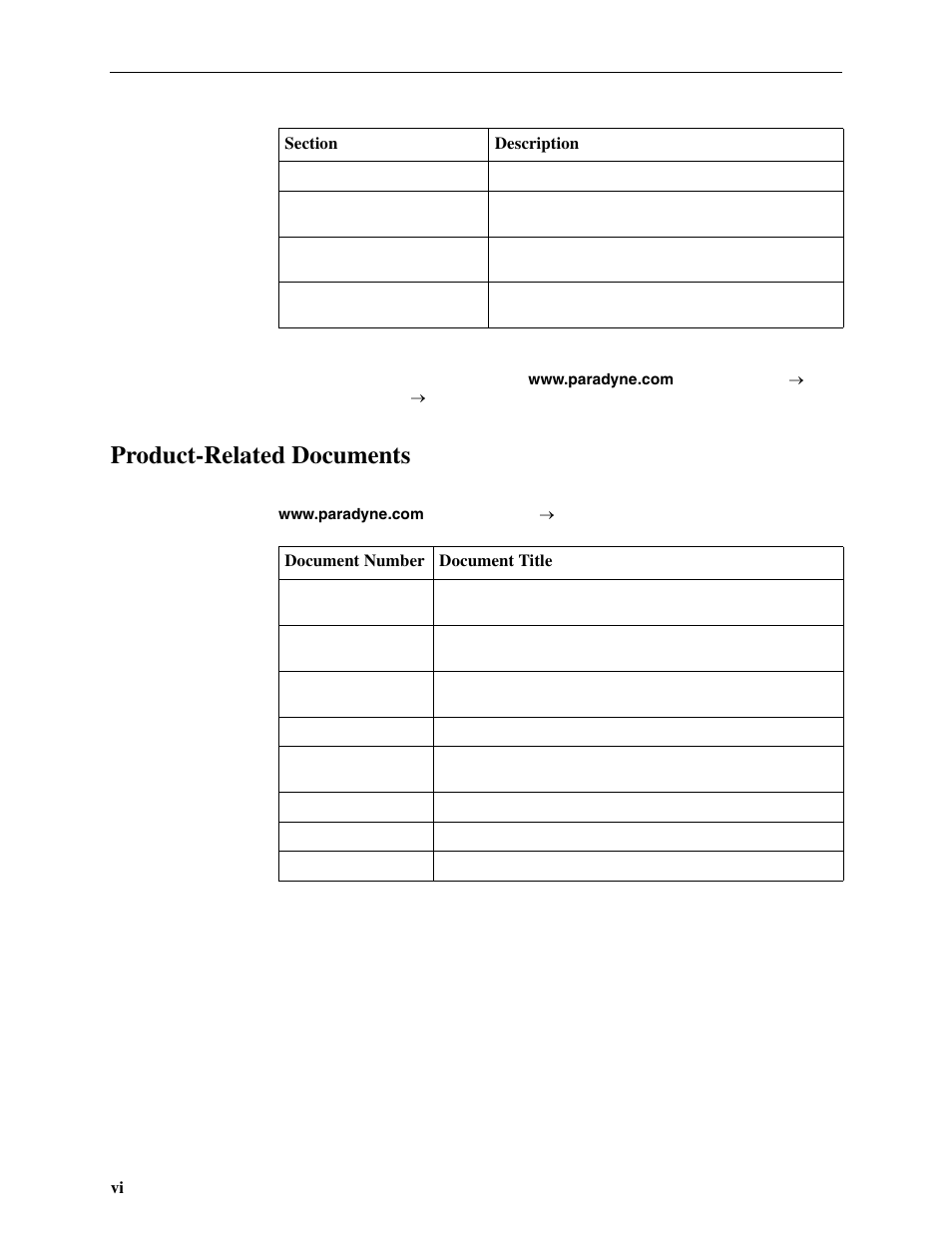 Product-related documents, Hotwire reachdsl modem | Paradyne Hotwire ATM Line Cards 8385 User Manual | Page 8 / 132