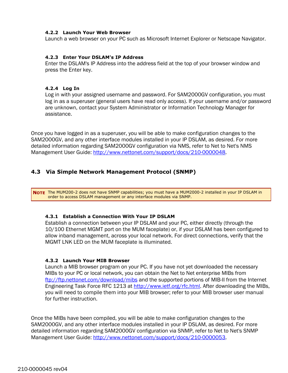 Paradyne 12-Port VoSHDSL Access Multiplexer SAM2000QV-12 User Manual | Page 6 / 10