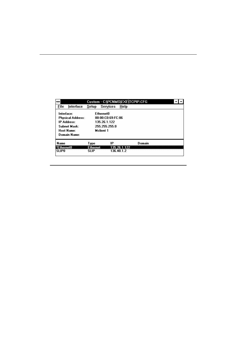 Configuration files, Saving a configuration file, Exiting a configuration file | Custom window | Paradyne COMSPHERE 6700 SERIES User Manual | Page 19 / 57