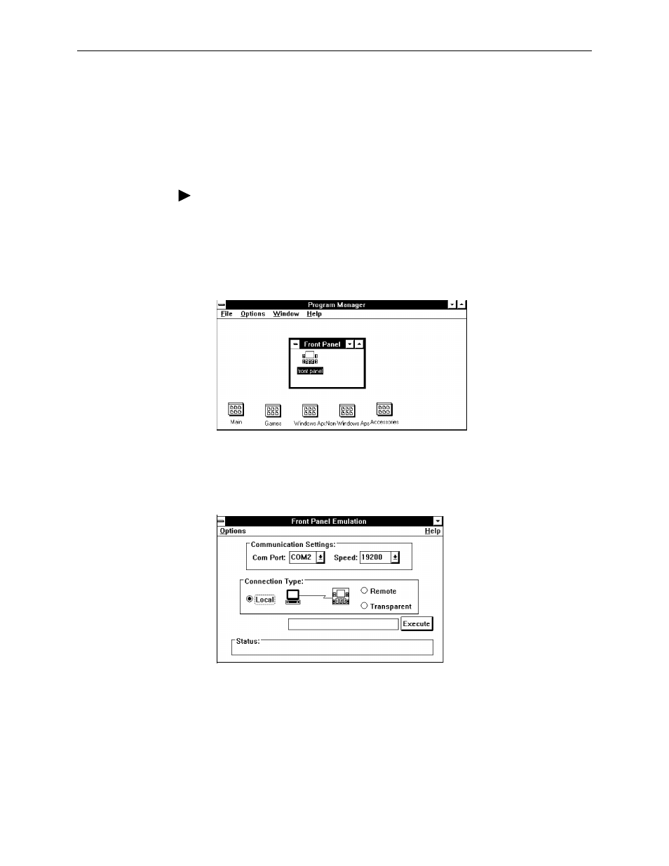 Starting front panel emulation | Paradyne 3161-B3 User Manual | Page 255 / 298