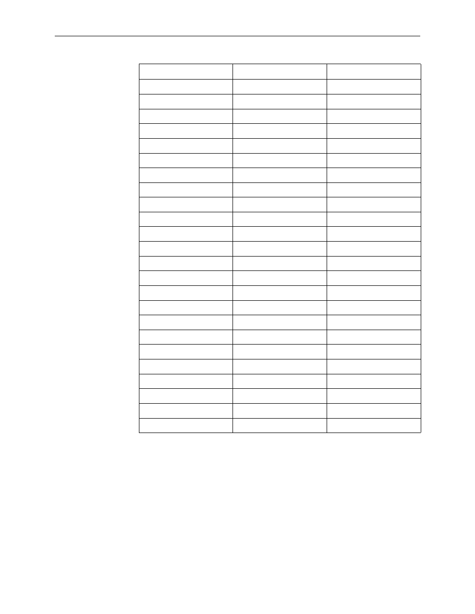 Figure 3-9, example of rbs information worksheet | Paradyne 3161-B3 User Manual | Page 67 / 298