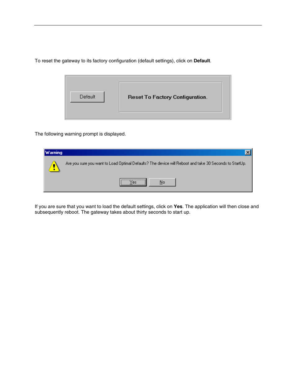 Reset to factory configuration, 2 reset to factory configuration | Paradyne 1810 User Manual | Page 29 / 31