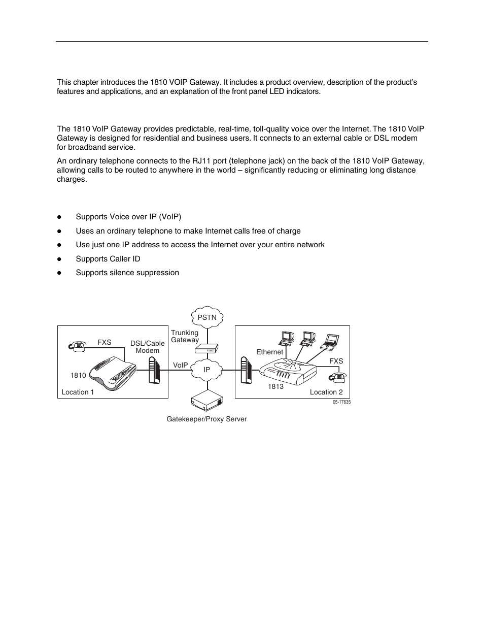 Introduction, Product overview, Features | Applications, Chapter 1, Roduct, Verview, Eatures, Pplications, Chapter 1 introduction | Paradyne 1810 User Manual | Page 7 / 31