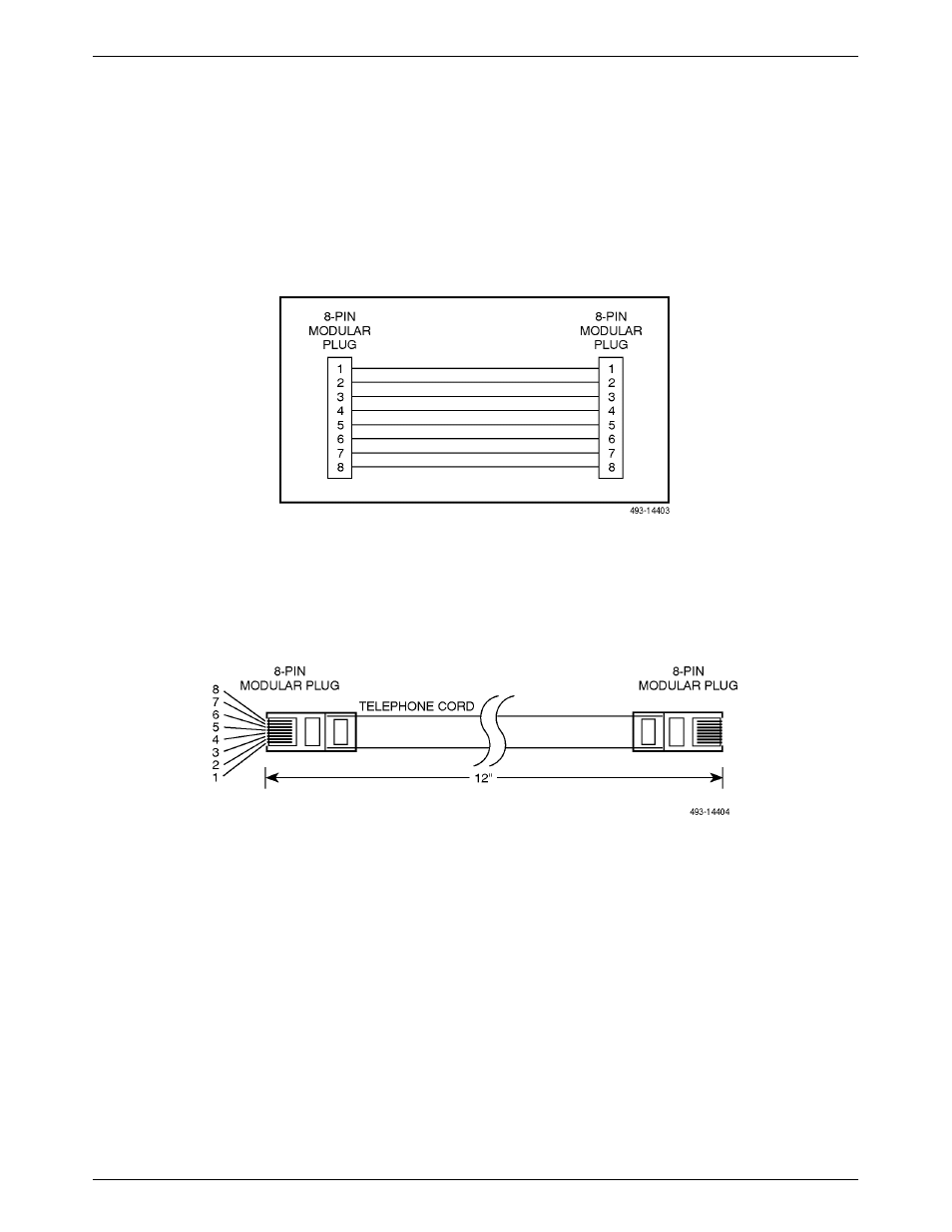 Diagnostic channel extension cable connectors, Diagnostic channel extension cable | Paradyne COMSPHERE 3000 User Manual | Page 110 / 131