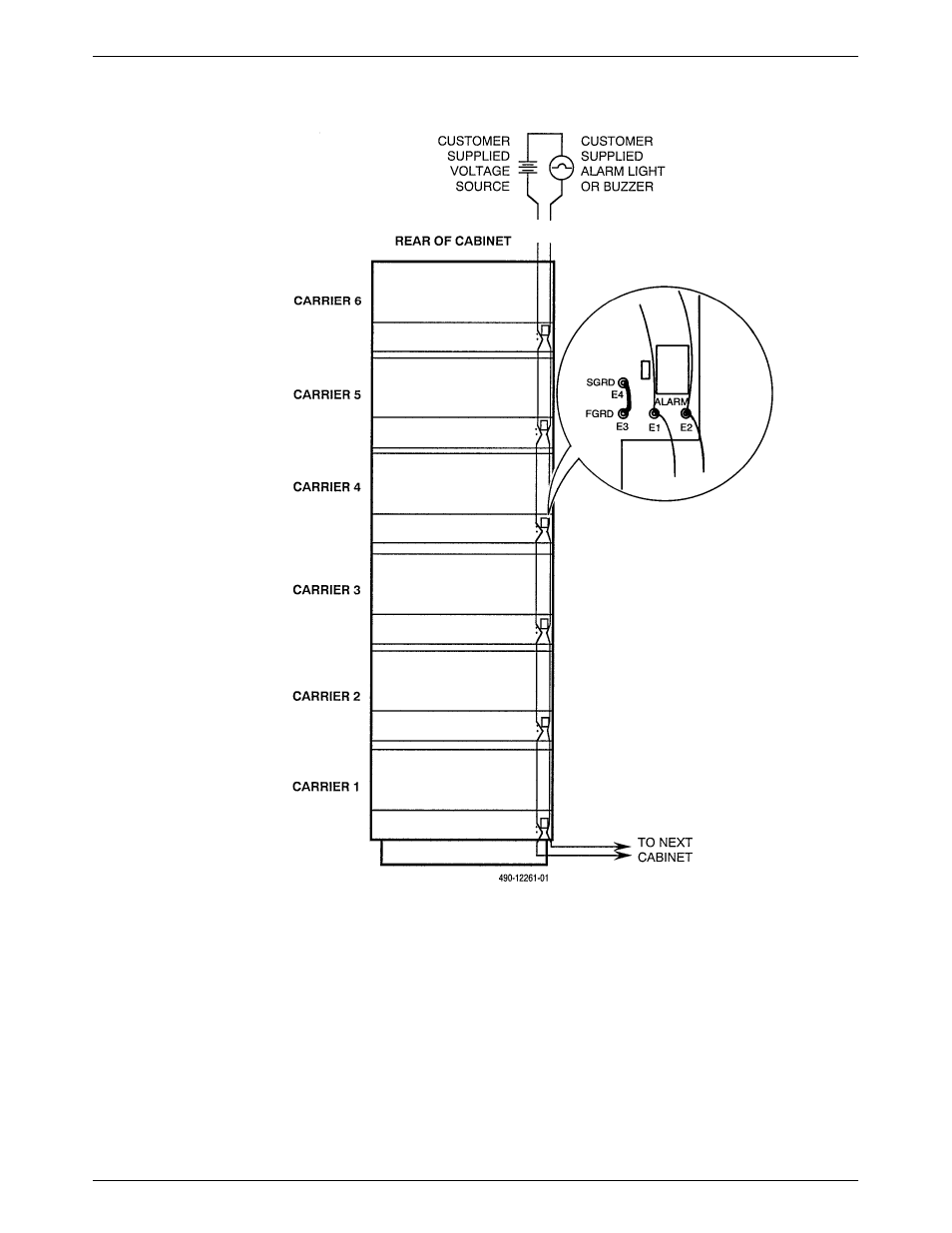 Alarm output contacts | Paradyne COMSPHERE 3000 User Manual | Page 41 / 131