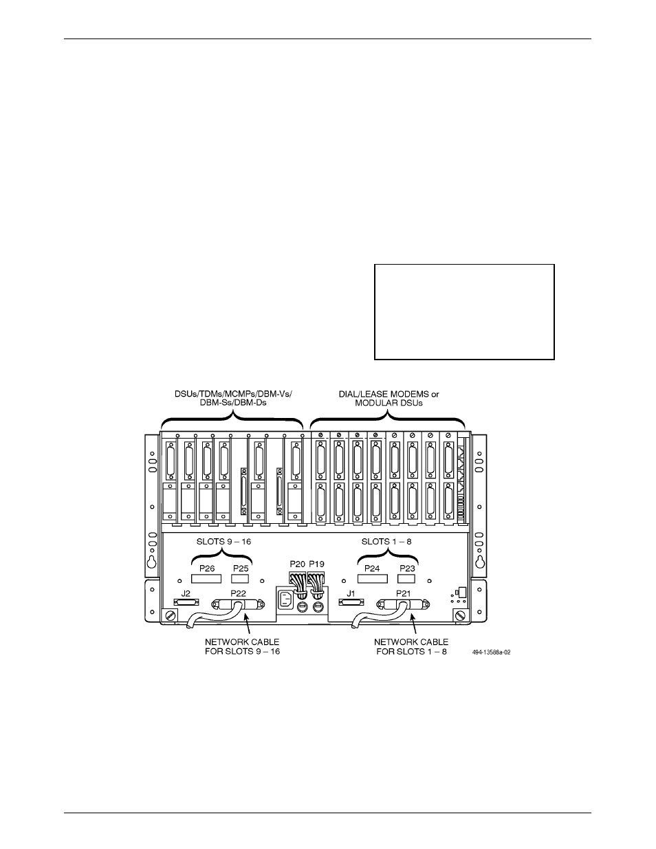 Network interface installation, Network interface cable installation | Paradyne COMSPHERE 3000 User Manual | Page 64 / 131