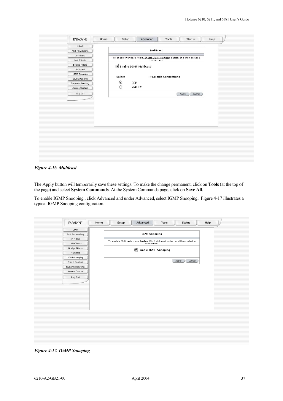 Paradyne 6381 User Manual | Page 37 / 46