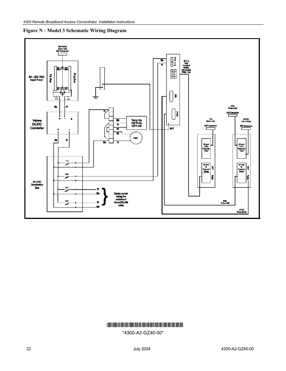 Paradyne 4300 User Manual | Page 22 / 22