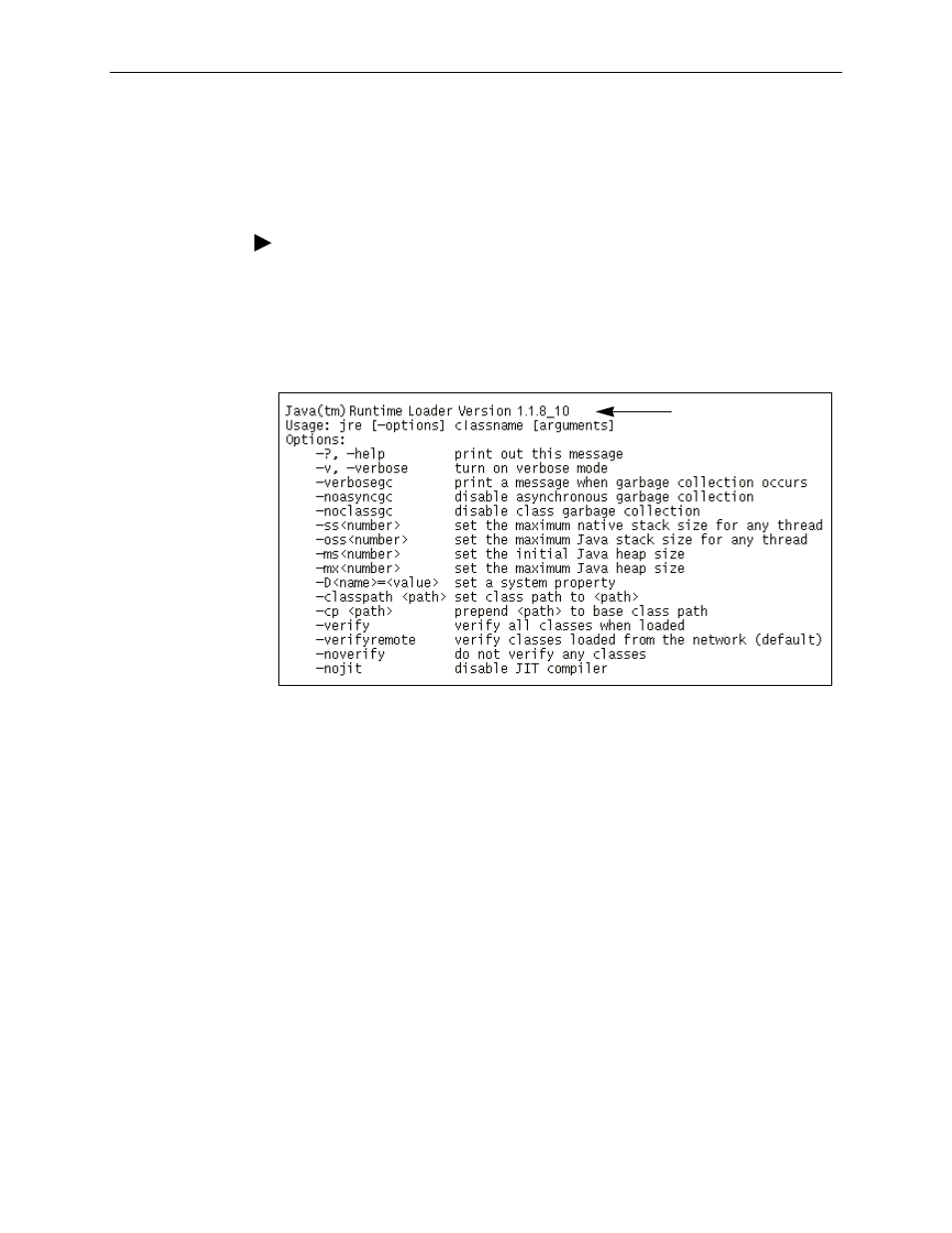 Checking the java runtime environment version, Checking the java runtime, Environment version | Paradyne OpenLane SLM 5.5 User Manual | Page 13 / 112