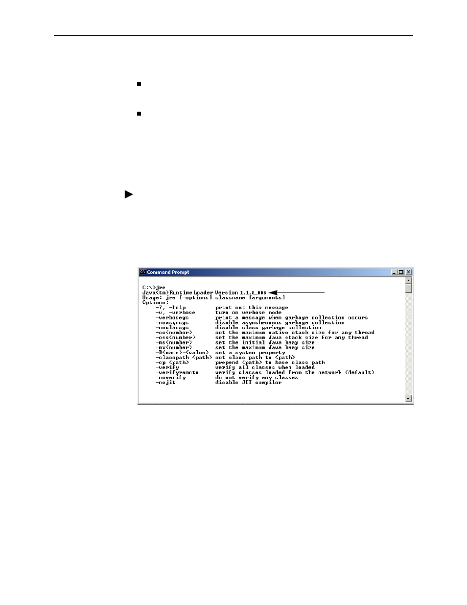 Web client software requirements, Checking the java runtime environment version, Checking the java runtime | Environment version | Paradyne OpenLane SLM 5.5 User Manual | Page 25 / 112