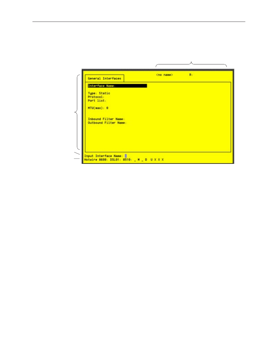 Components of a hotwire screen | Paradyne 8310 MVLt User Manual | Page 21 / 108