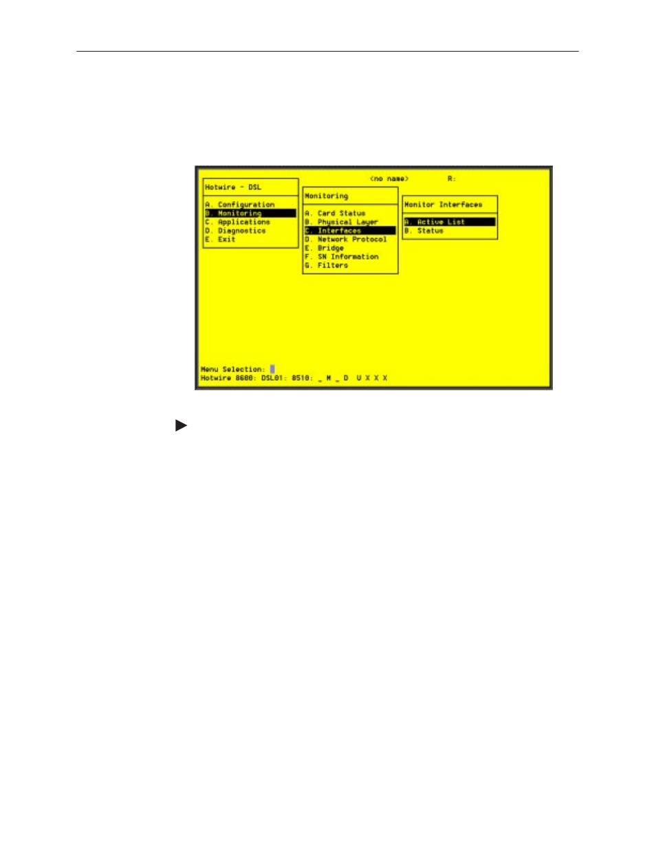 Dsl monitoring interfaces screens | Paradyne 8310 MVLt User Manual | Page 66 / 108