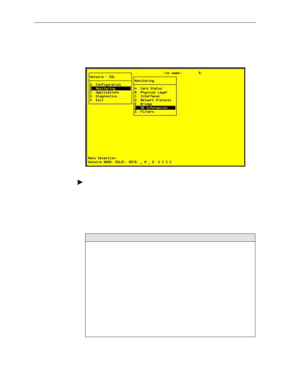 Dsl sn information screen | Paradyne 8310 MVLt User Manual | Page 77 / 108