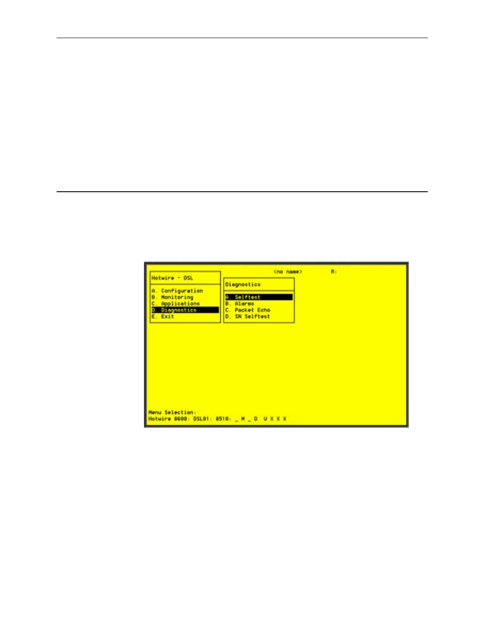 Diagnostics and troubleshooting, Diagnostic screens, Chapter 6 | Diagnostics and t | Paradyne 8310 MVLt User Manual | Page 79 / 108