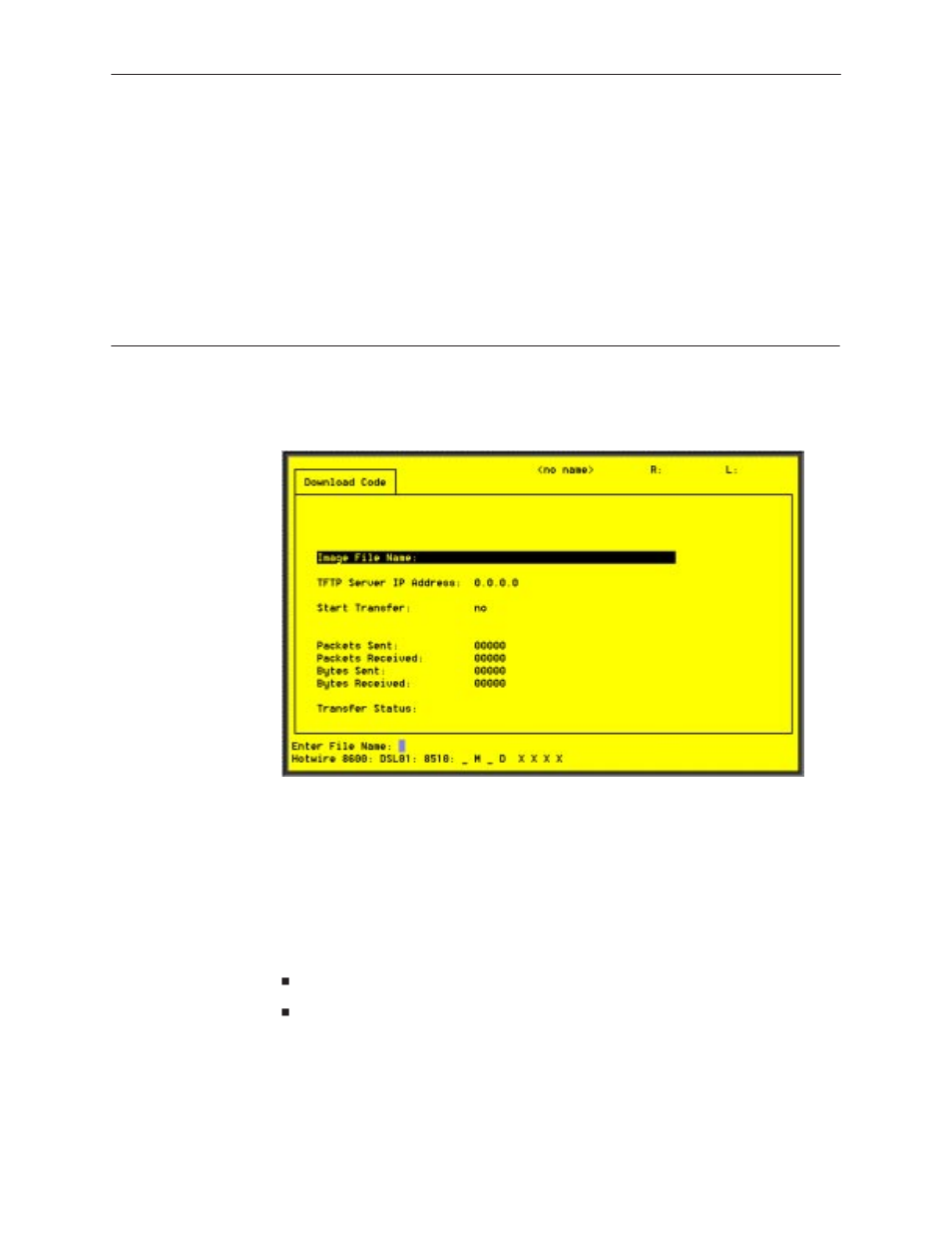 Download code, Appendix a, Download code and apply download menus | Note | Paradyne 8310 MVLt User Manual | Page 95 / 108