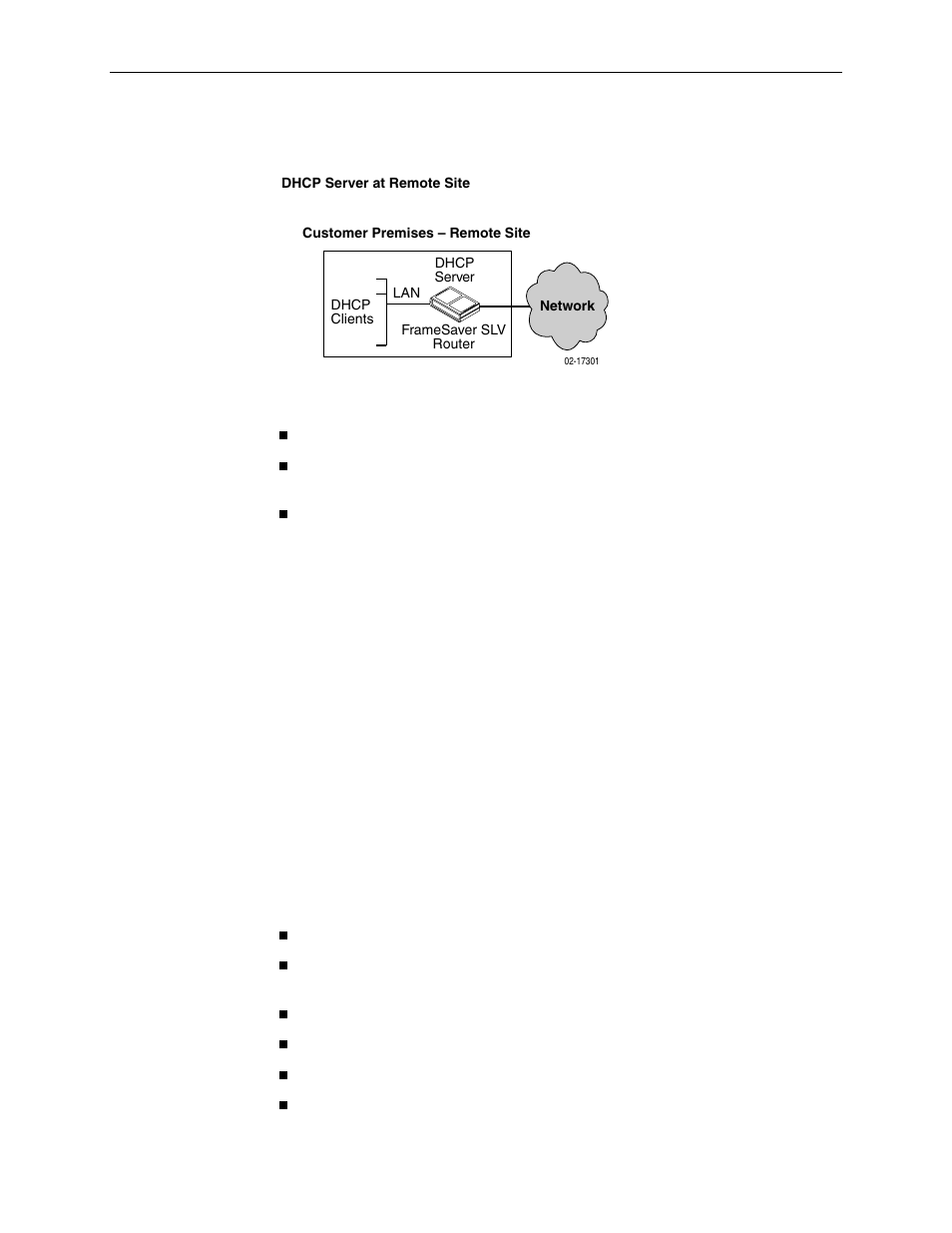 Dhcp server at remote site configuration example, Dhcp relay agent | Paradyne CSU User Manual | Page 163 / 470