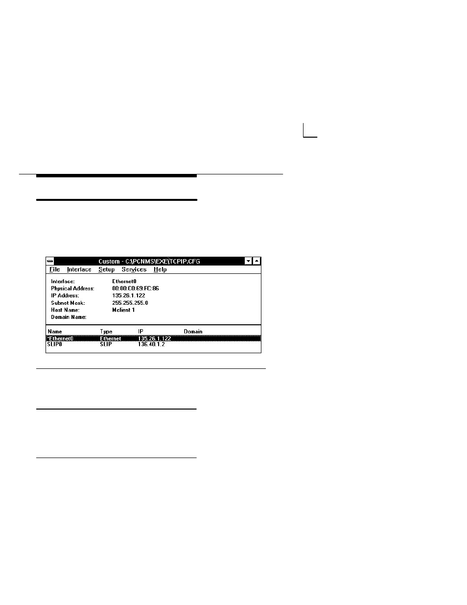 Configuration files, Saving a configuration file, Exiting a configuration file | Custom window | Paradyne COMSPHERE 6700-A2-GB22-00 User Manual | Page 22 / 60