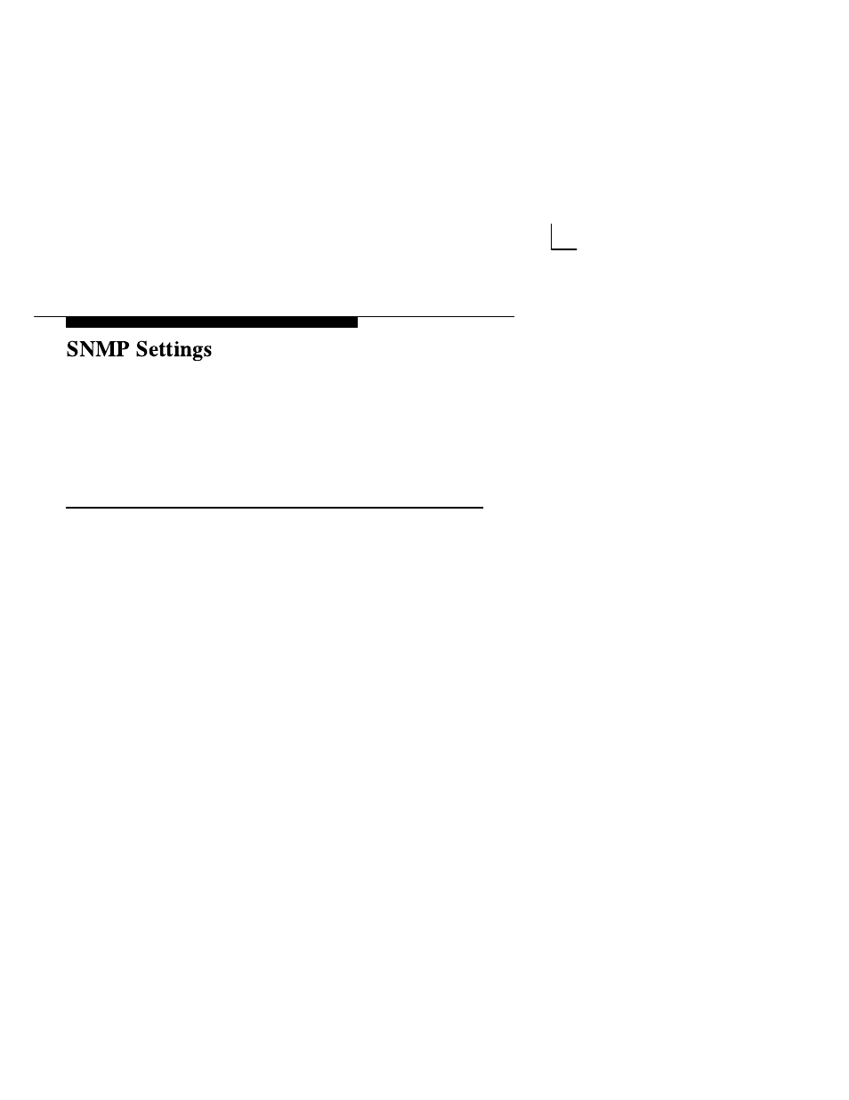 Snmp settings | Paradyne COMSPHERE 6700-A2-GB22-00 User Manual | Page 28 / 60