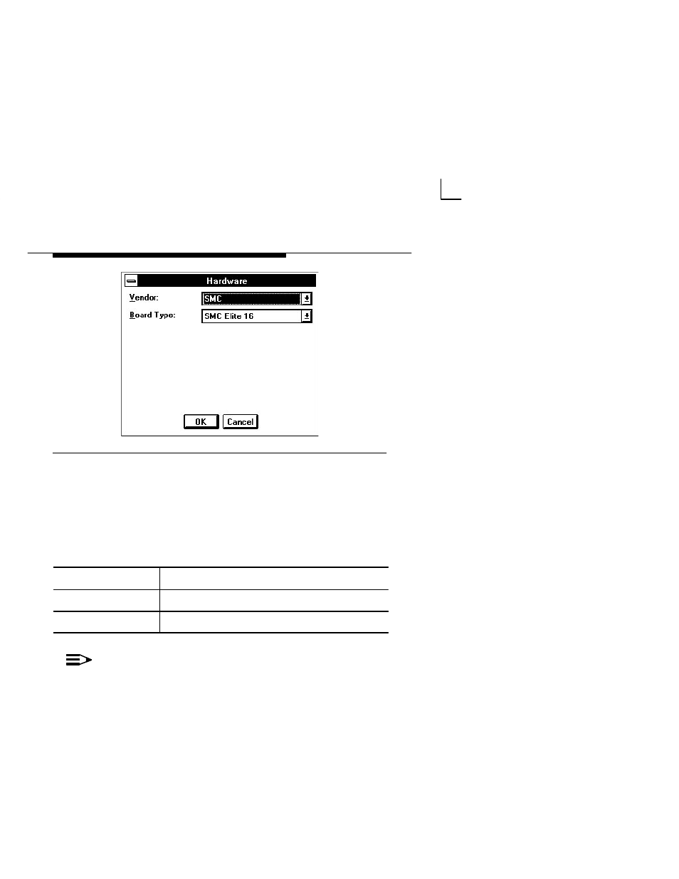 Hardware dialog box, Hardware dialog box fields | Paradyne COMSPHERE 6700-A2-GB22-00 User Manual | Page 38 / 60