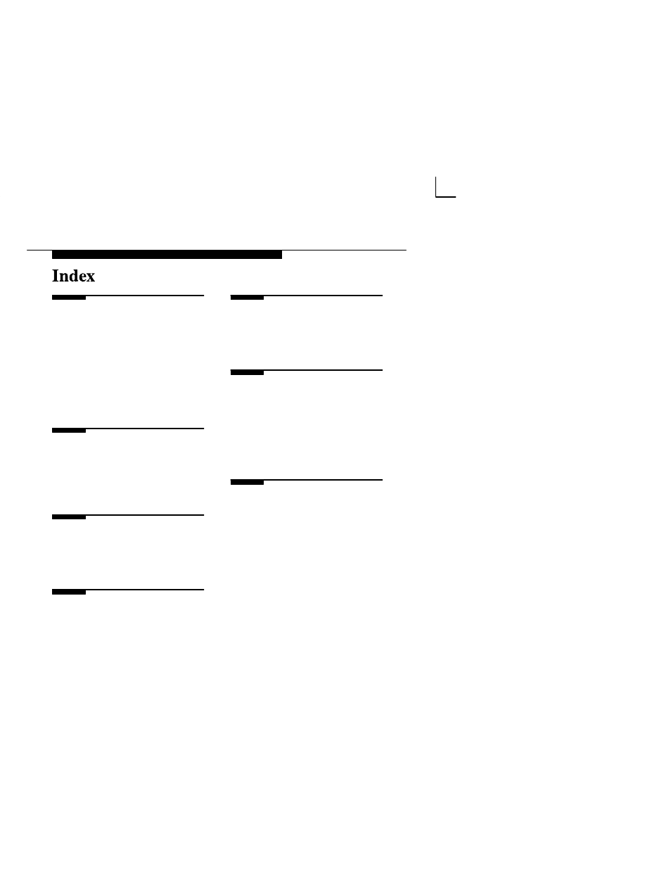 Index | Paradyne COMSPHERE 6700-A2-GB22-00 User Manual | Page 60 / 60