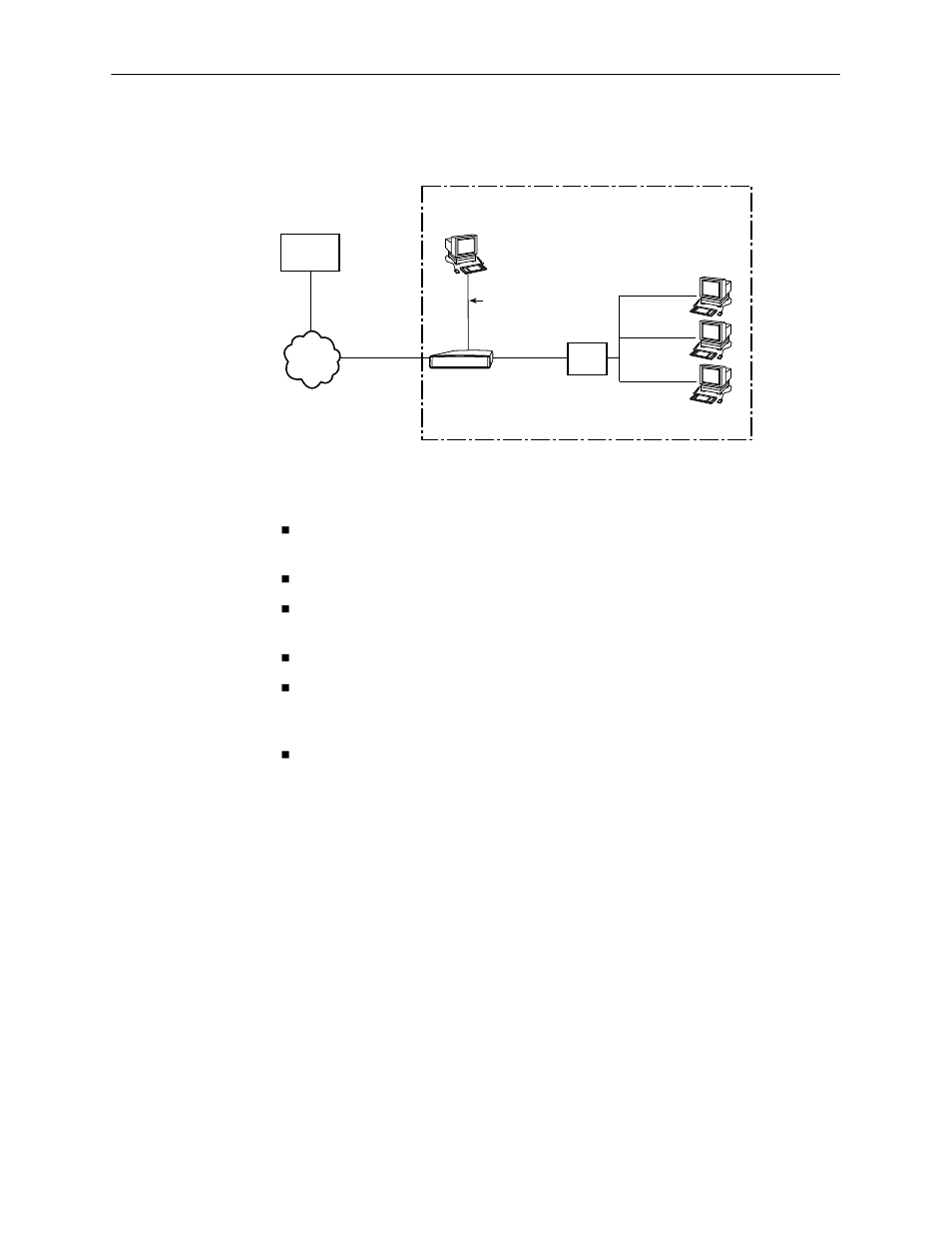 Unnumbered dsl interface with proxy arp | Paradyne Hotwire Routers User Manual | Page 35 / 97