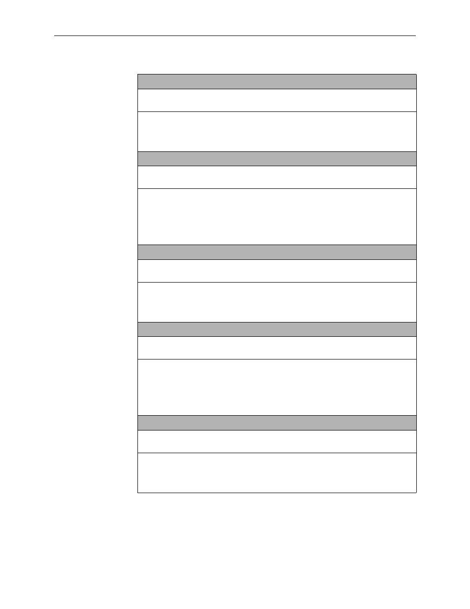 General snmp management options, Table a-6, Table a-6, general snmp | Management options, In appendix a, configuration options, Table a-6, general snmp management options, In appendix a, Configuration options, t | Paradyne 8784 User Manual | Page 87 / 110