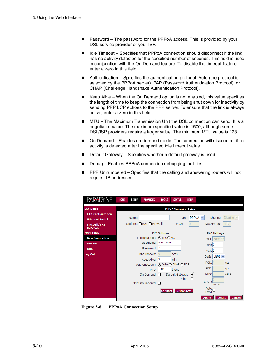 Paradyne 6382 User Manual | Page 34 / 76