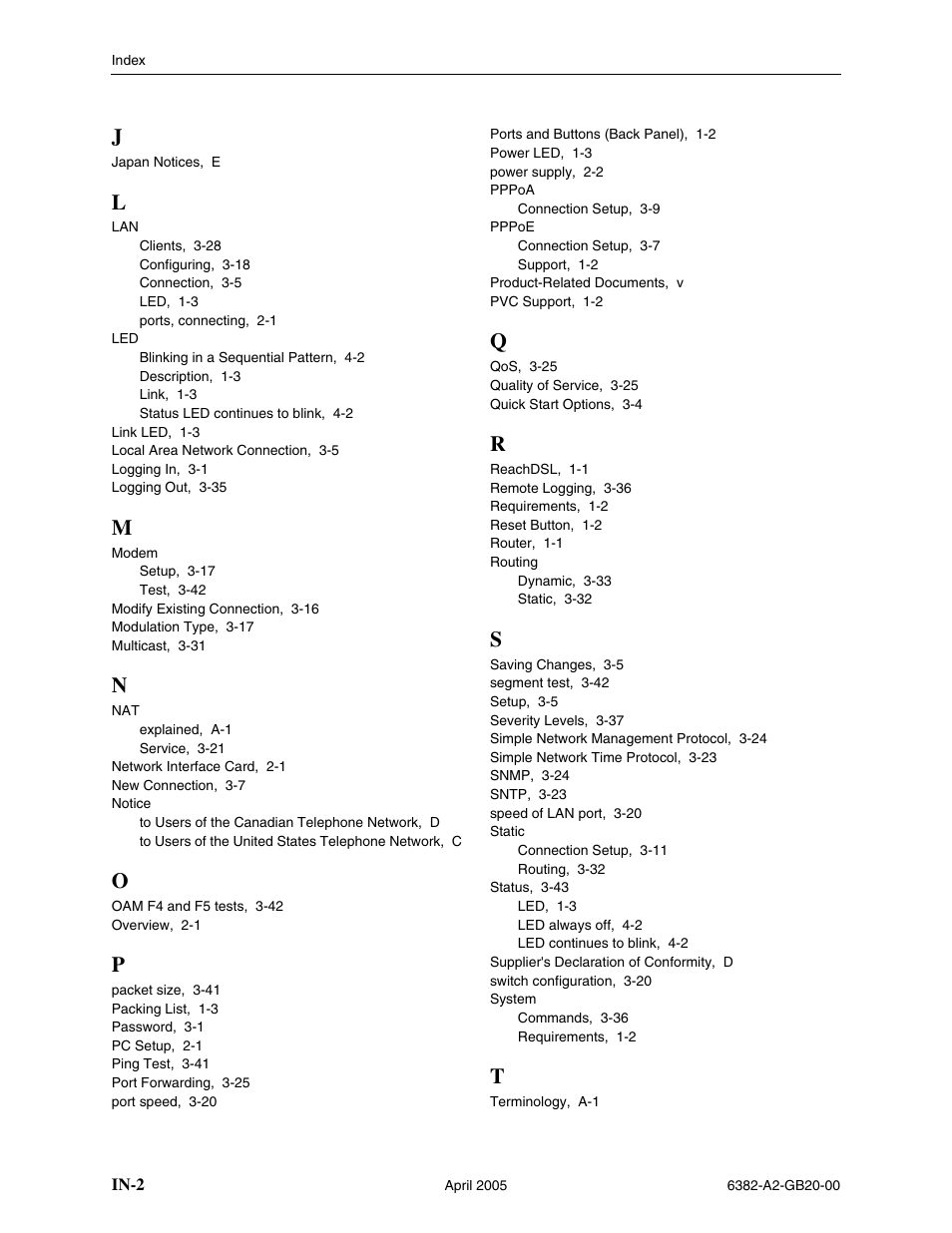 Paradyne 6382 User Manual | Page 74 / 76