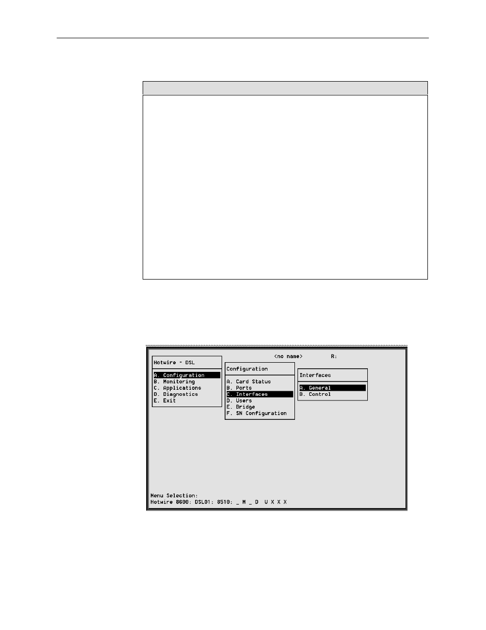 Dsl configuration interfaces screens | Paradyne HOTWIRE 8310 MVL User Manual | Page 49 / 98