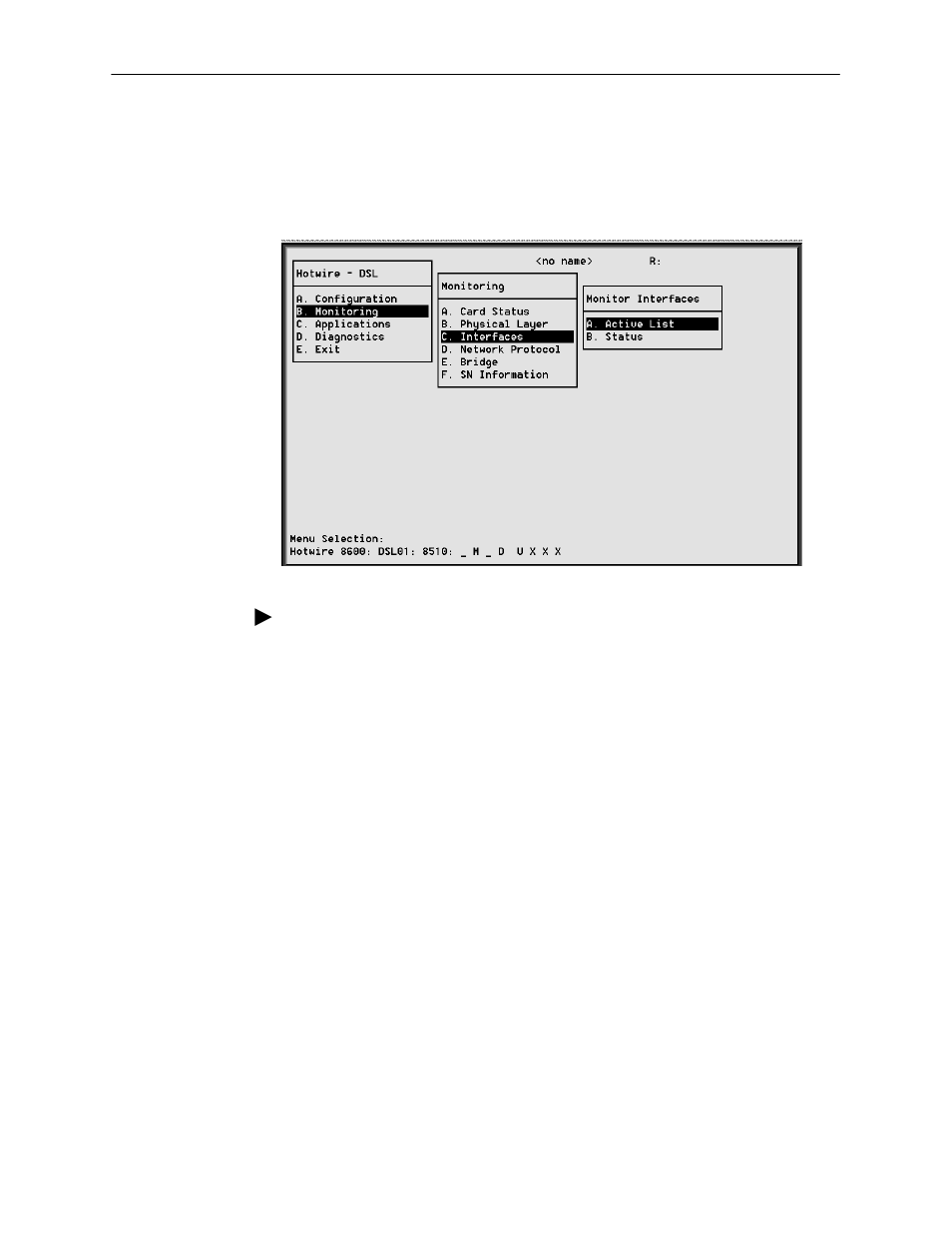 Dsl monitoring interfaces screens | Paradyne HOTWIRE 8310 MVL User Manual | Page 62 / 98