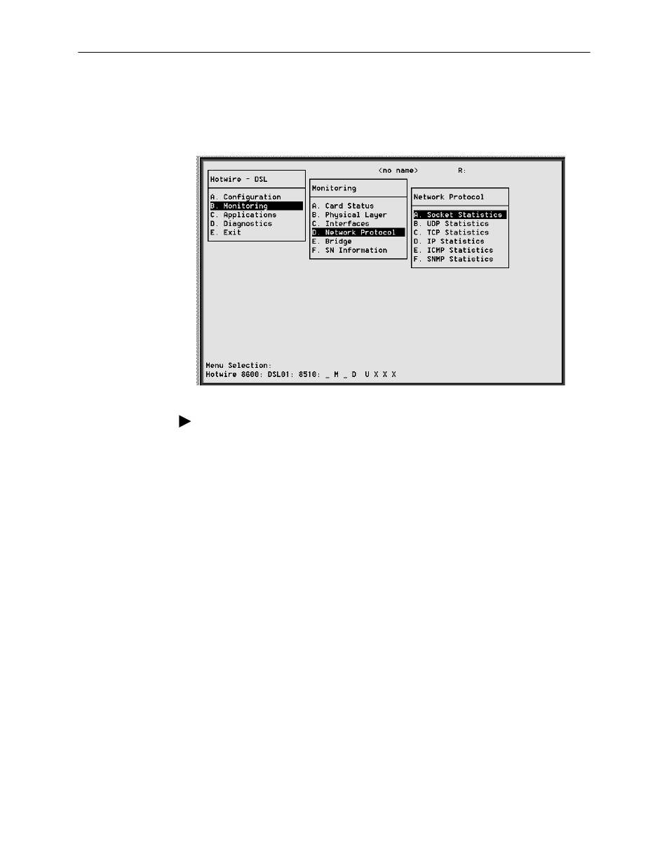 Dsl network protocol screens | Paradyne HOTWIRE 8310 MVL User Manual | Page 64 / 98