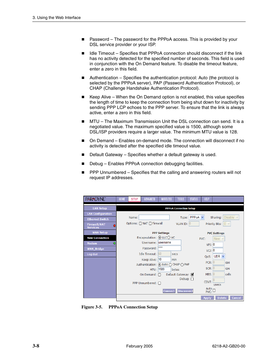 Paradyne 6218 User Manual | Page 32 / 78