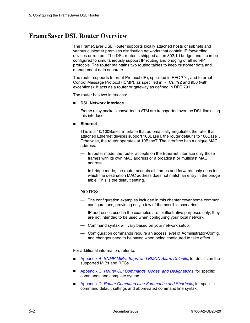 Framesaver dsl router overview | Paradyne 9788 User Manual | Page 106 / 340