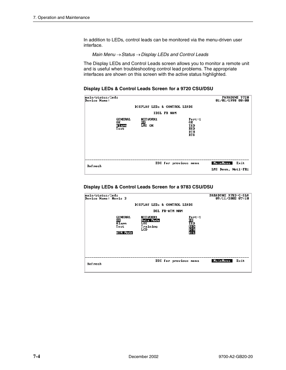 Paradyne 9788 User Manual | Page 140 / 340