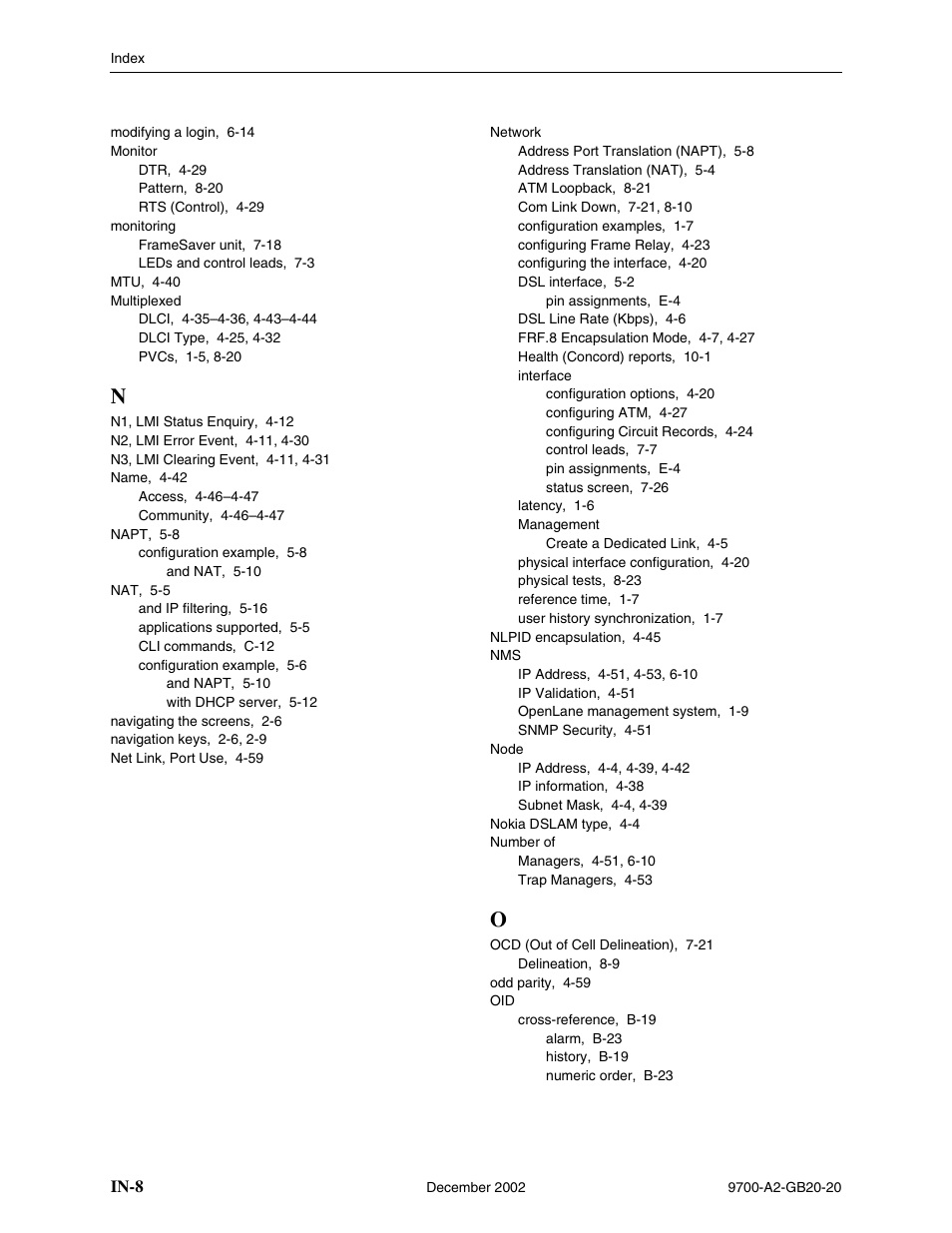Paradyne 9788 User Manual | Page 334 / 340