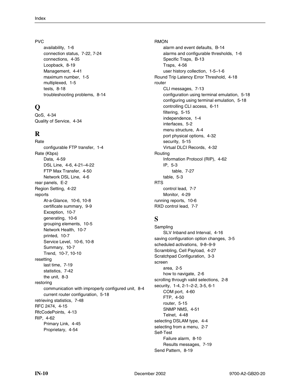 Paradyne 9788 User Manual | Page 336 / 340